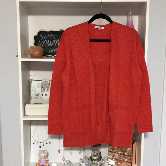 ⭐️HOST PICK⭐️ MADEWELL Lightweight Open Front Cardigan - Picture 2 of 8
